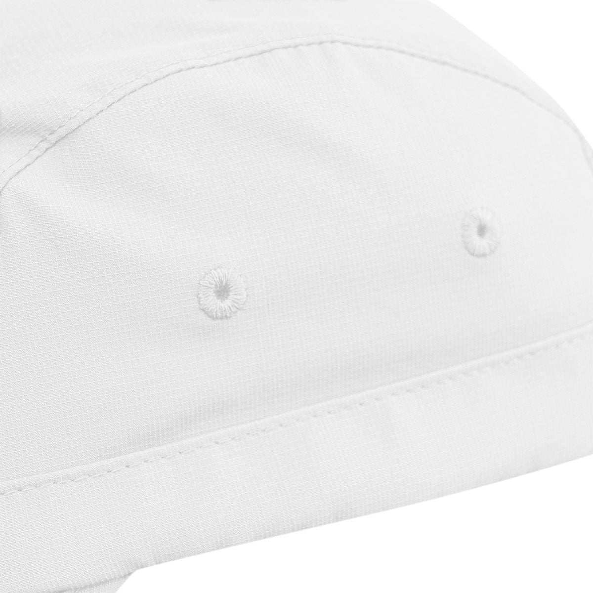 ARI ESSENTIAL 5 PANELS RUNNING CAP - WHITE/SILVER/WHITE