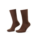 ARI ESSENTIAL ACADEMIC CREW SOCKS - BROWN/BLACK/BROWN