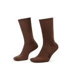 ARI ESSENTIAL ACADEMIC CREW SOCKS - BROWN/BLACK/BROWN