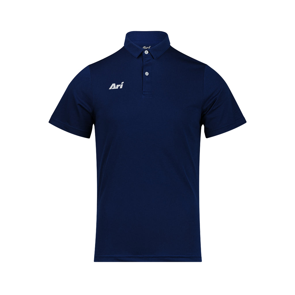 ARI ESSENTIAL BREATHABLE POLO - NAVY/NAVY/WHITE