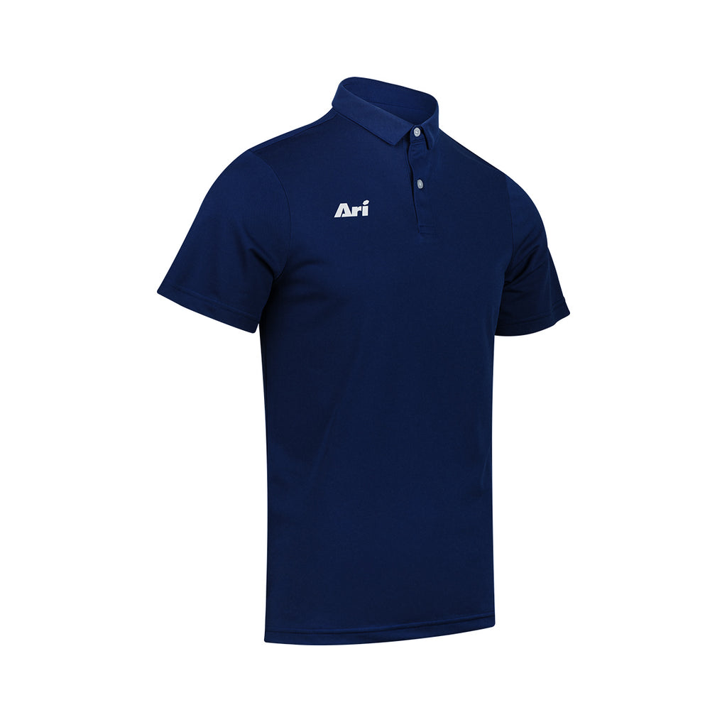 ARI ESSENTIAL BREATHABLE POLO - NAVY/NAVY/WHITE