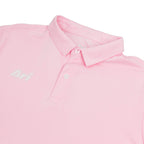ARI ESSENTIAL BREATHABLE POLO - PINK/PINK/WHITE