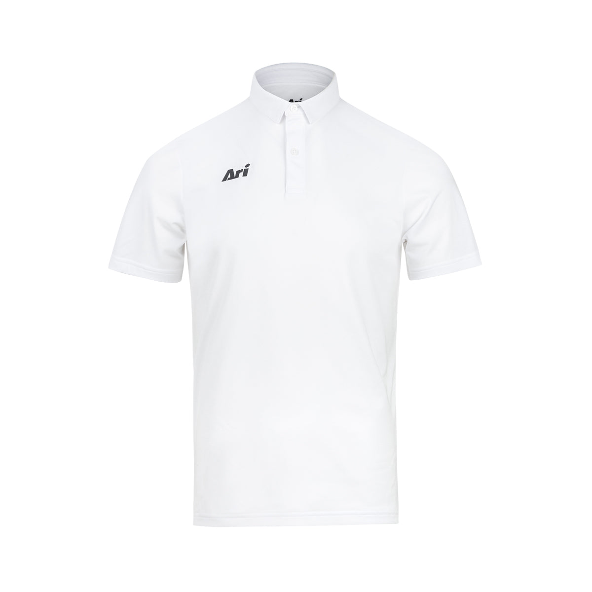 ARI ESSENTIAL BREATHABLE POLO - WHITE/WHITE/BLACK