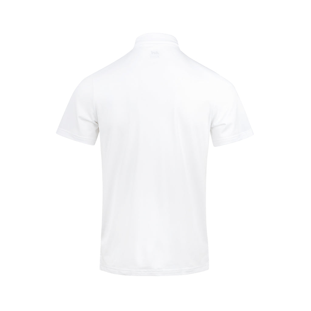 ARI ESSENTIAL BREATHABLE POLO - WHITE/WHITE/BLACK