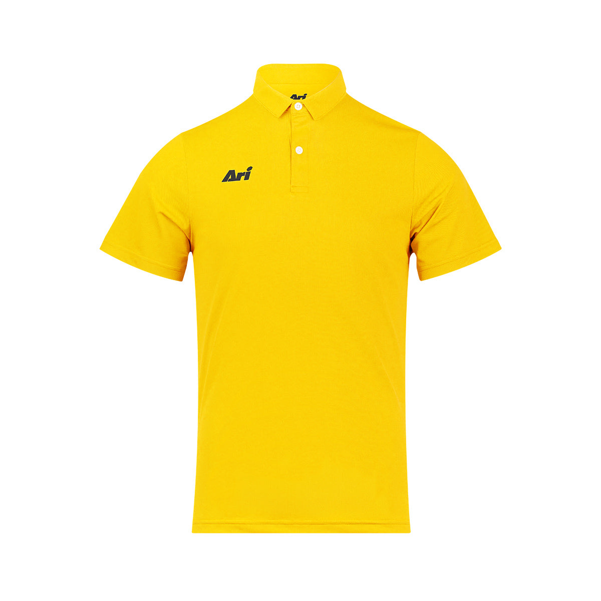 ARI ESSENTIAL BREATHABLE POLO - YELLOW/YELLOW/BLACK