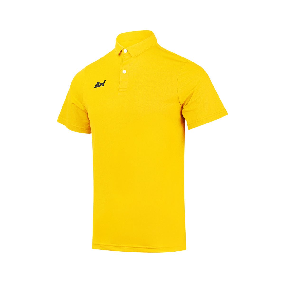 ARI ESSENTIAL BREATHABLE POLO - YELLOW/YELLOW/BLACK