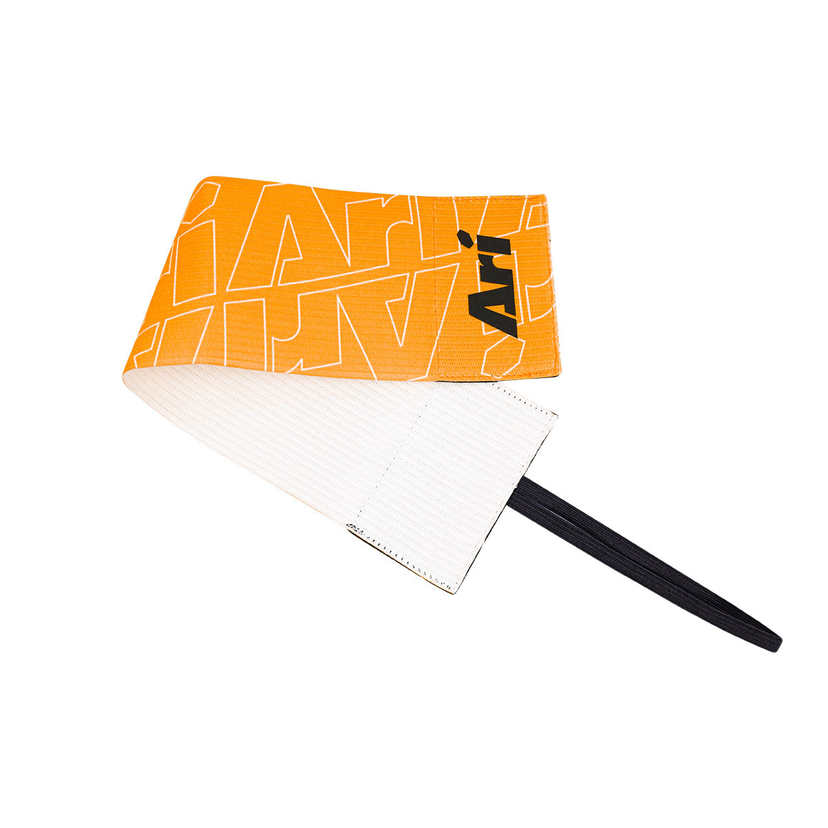 ARI ESSENTIAL CAPTAIN ARMBAND - LIGHT ORANGE/BLACK/WHITE