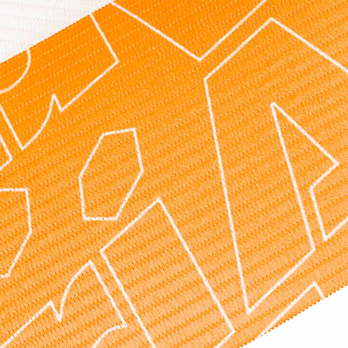 ARI ESSENTIAL CAPTAIN ARMBAND - LIGHT ORANGE/BLACK/WHITE
