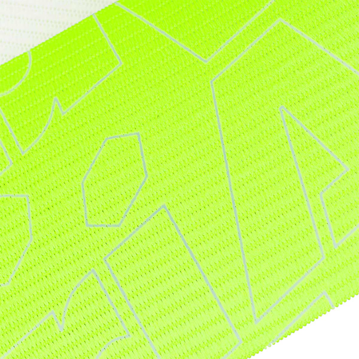 ARI ESSENTIAL CAPTAIN ARMBAND - LIGHT YELLOW/BLACK/WHITE