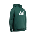 ARI ESSENTIAL HOODIE - GREEN/WHITE/GREEN