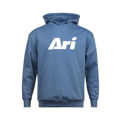 ARI ESSENTIAL HOODIE - LIGHT STEEL BLUE/WHITE/LIGHT STEEL BLUE