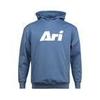 ARI ESSENTIAL HOODIE - LIGHT STEEL BLUE/WHITE/LIGHT STEEL BLUE