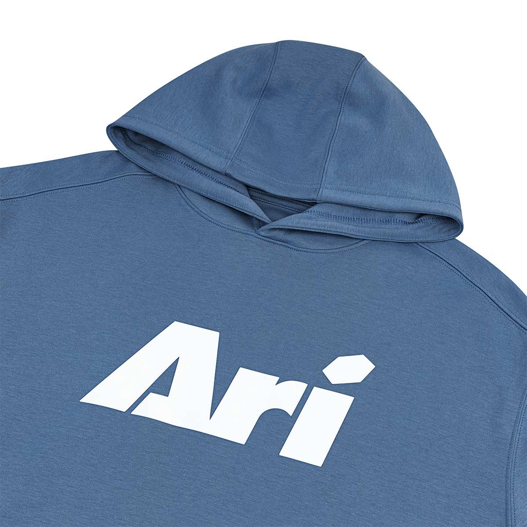 ARI ESSENTIAL HOODIE - LIGHT STEEL BLUE/WHITE/LIGHT STEEL BLUE