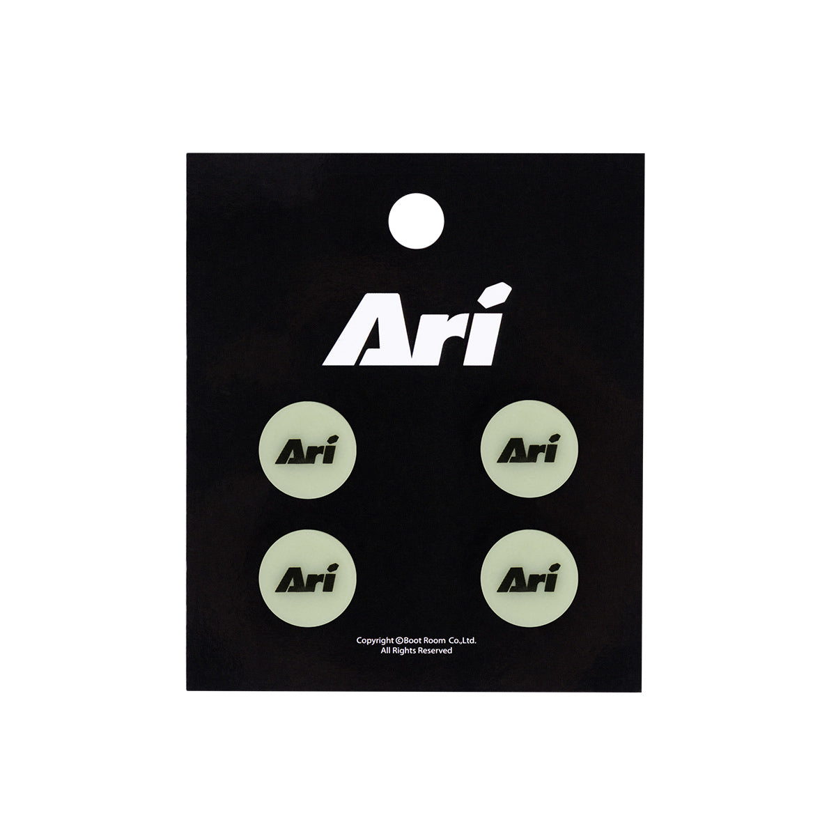 ARI ESSENTIAL RUNNING BIB SNAP - LIGHT GREEN/LIGHT GREEN/BLACK