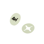 ARI ESSENTIAL RUNNING BIB SNAP - LIGHT GREEN/LIGHT GREEN/BLACK