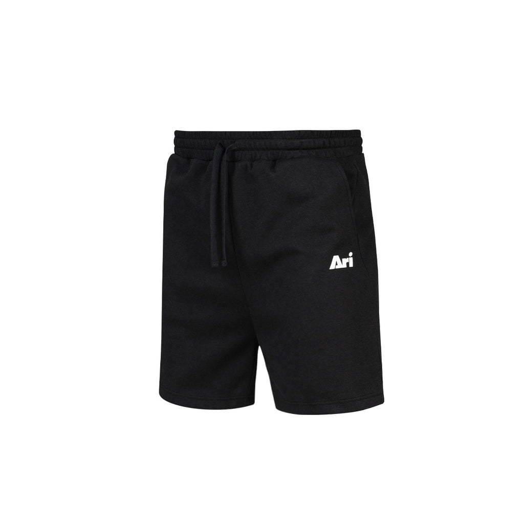 ARI ESSENTIAL SHORTS - BLACK/WHITE/BLACK