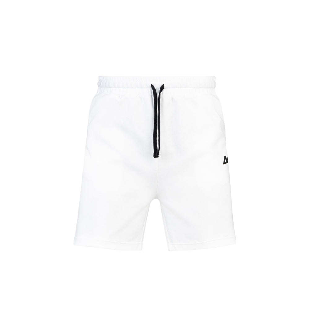 ARI ESSENTIAL SHORTS - WHITE/BLACK/WHITE