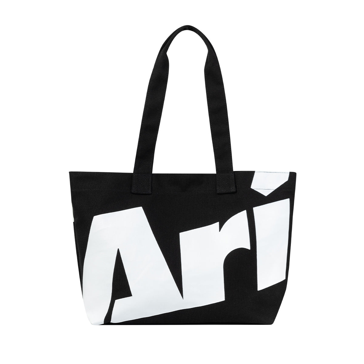 ARI ESSENTIAL TOTE BAG - BLACK/WHITE/BLACK
