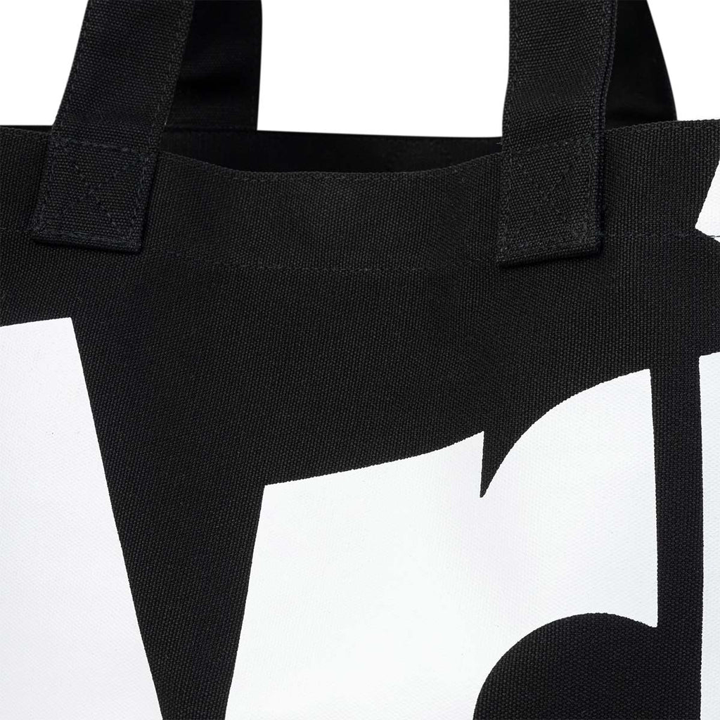 ARI ESSENTIAL TOTE BAG - BLACK/WHITE/BLACK