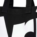 ARI ESSENTIAL TOTE BAG - BLACK/WHITE/BLACK