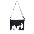 ARI ESSENTIAL SACOCHE BAG - BLACK/WHITE/BLACK