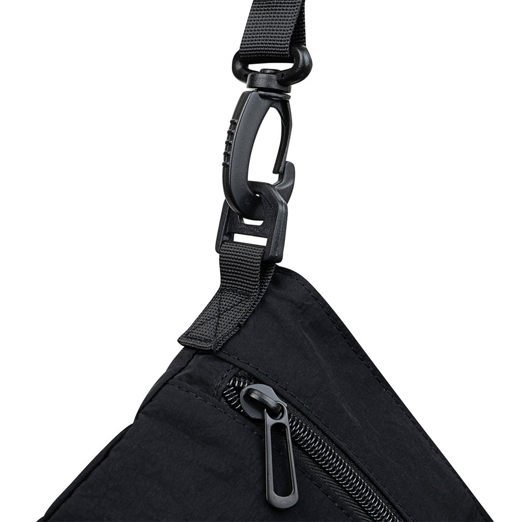 ARI ESSENTIAL SACOCHE BAG - BLACK/WHITE/BLACK