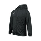 ARI ESSENTIAL WINDBREAKER JACKET - BLACK/SILVER/WHITE