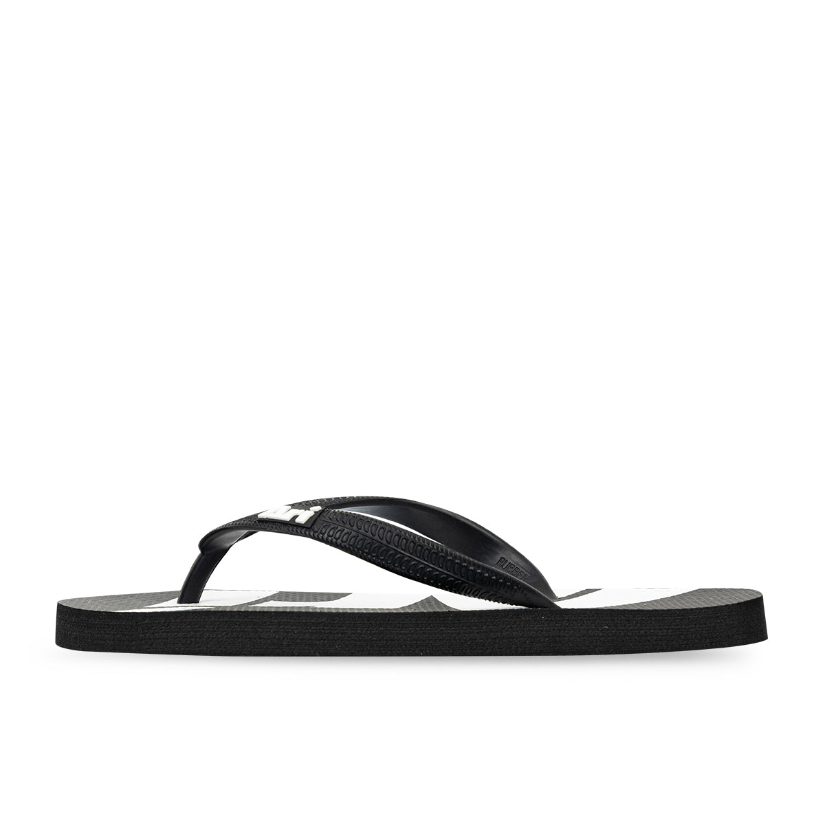 ARI FLIP FLOP SANDALS - BLACK/WHITE/BLACK