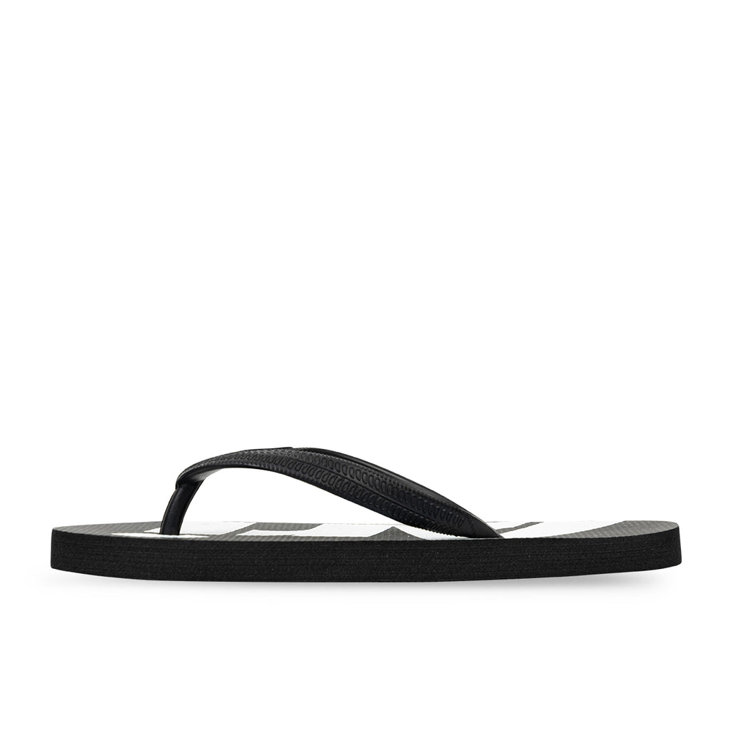 ARI FLIP FLOP SANDALS - BLACK/WHITE/BLACK