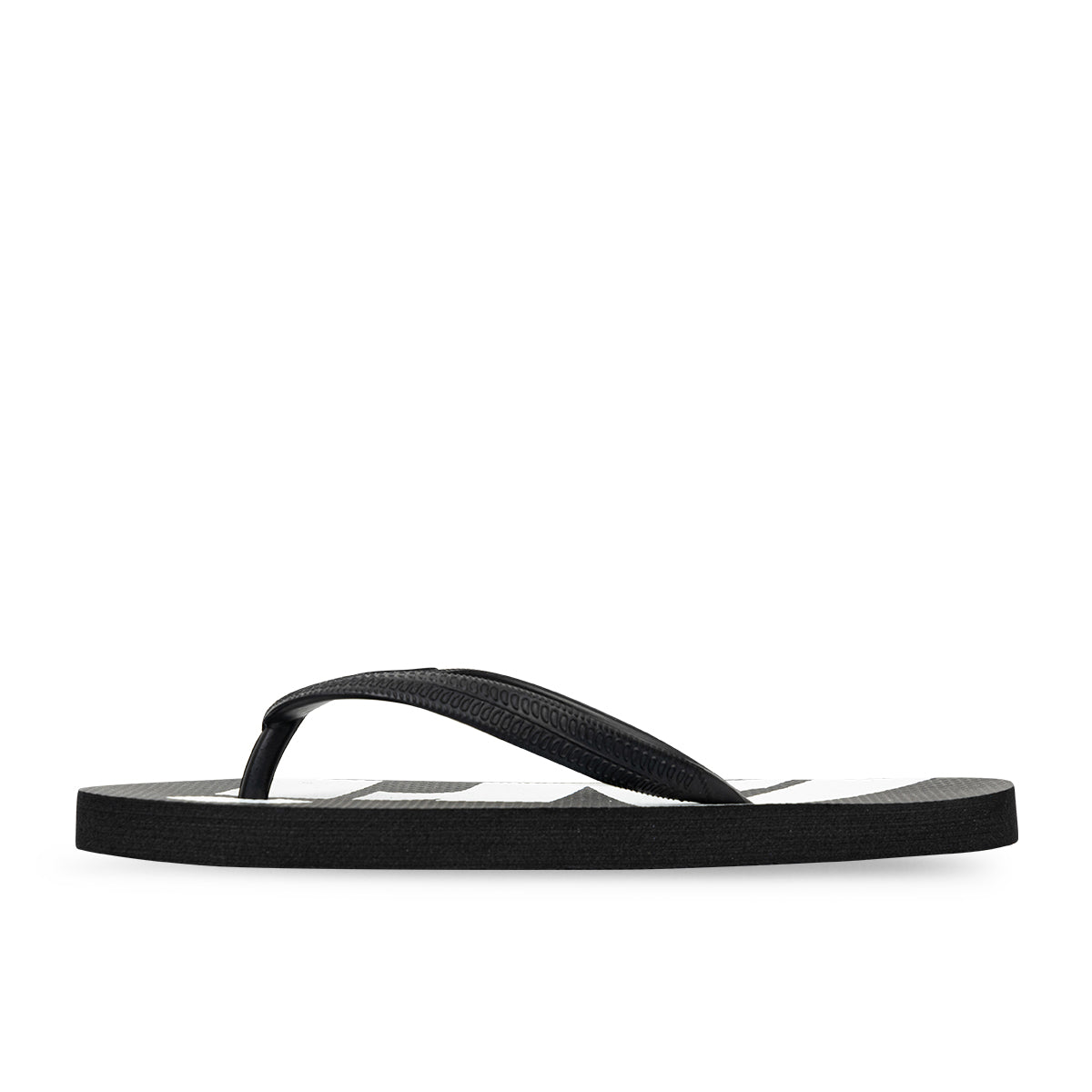 ARI FLIP FLOP SANDALS - BLACK/WHITE/BLACK