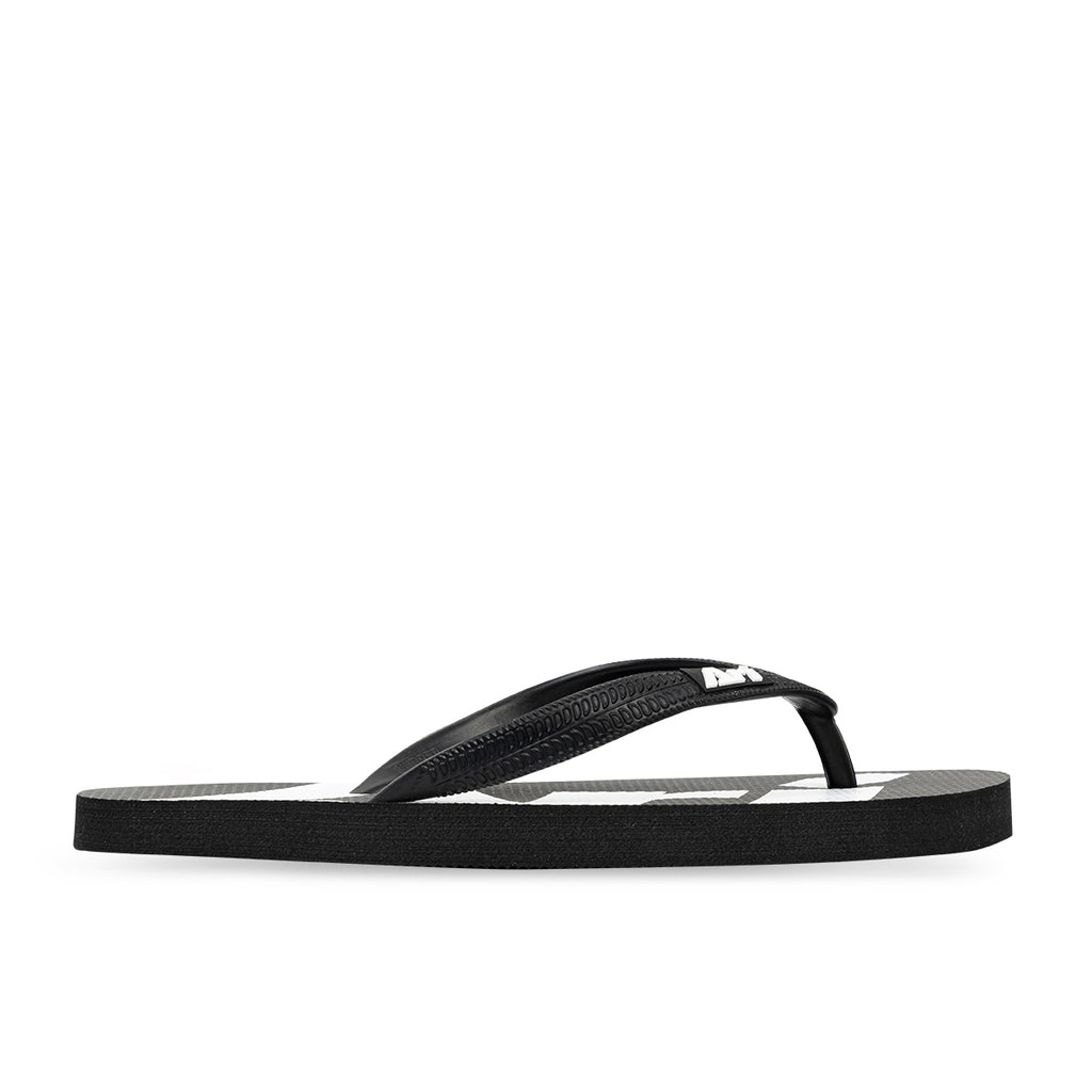 ARI FLIP FLOP SANDALS - BLACK/WHITE/BLACK