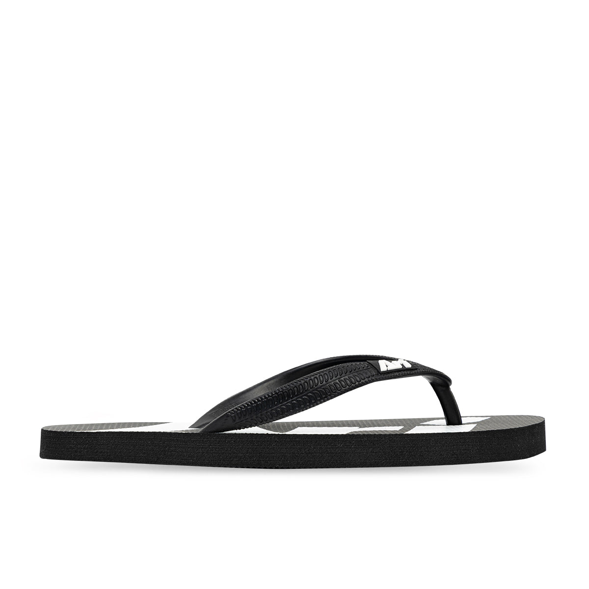 ARI FLIP FLOP SANDALS - BLACK/WHITE/BLACK