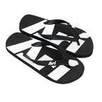 ARI FLIP FLOP SANDALS - BLACK/WHITE/BLACK
