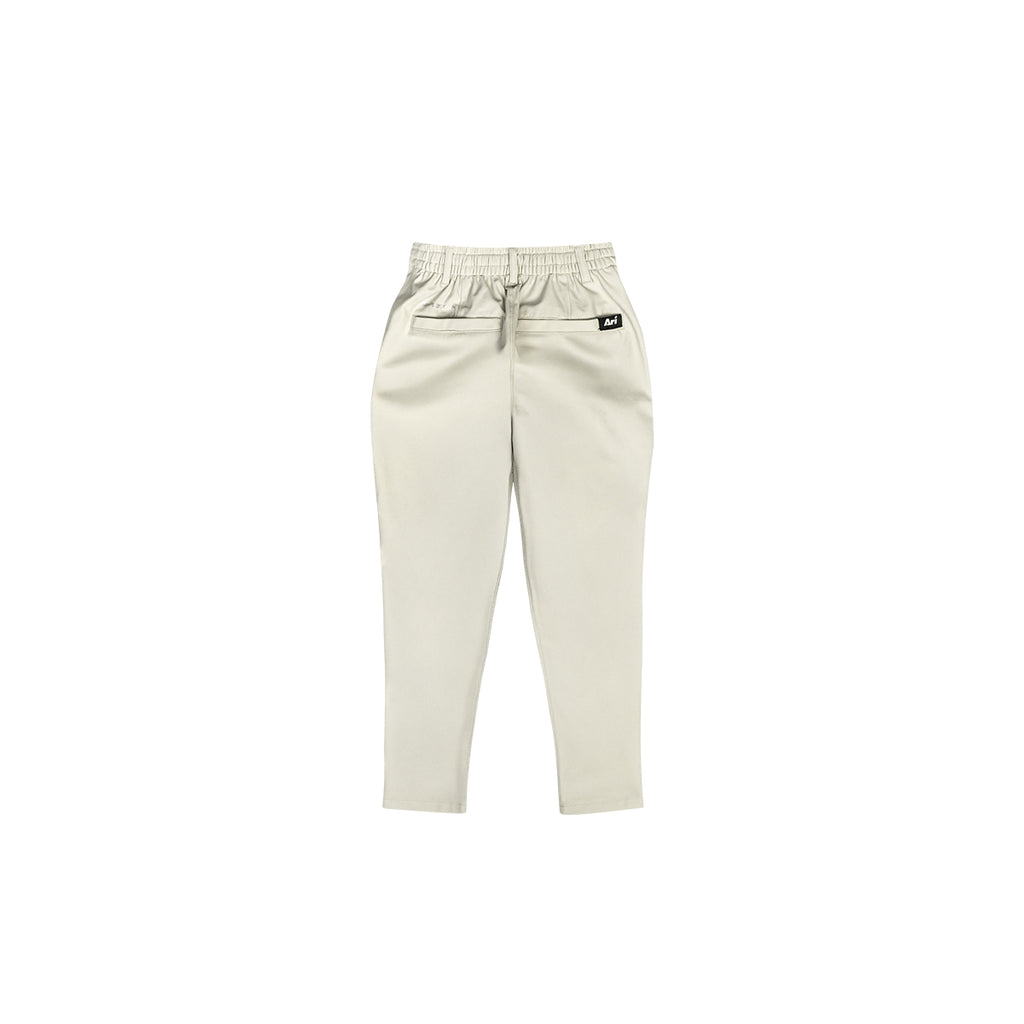ARI GIRL ADEPT GOLF PANTS - BEIGE/BEIGE/WHITE