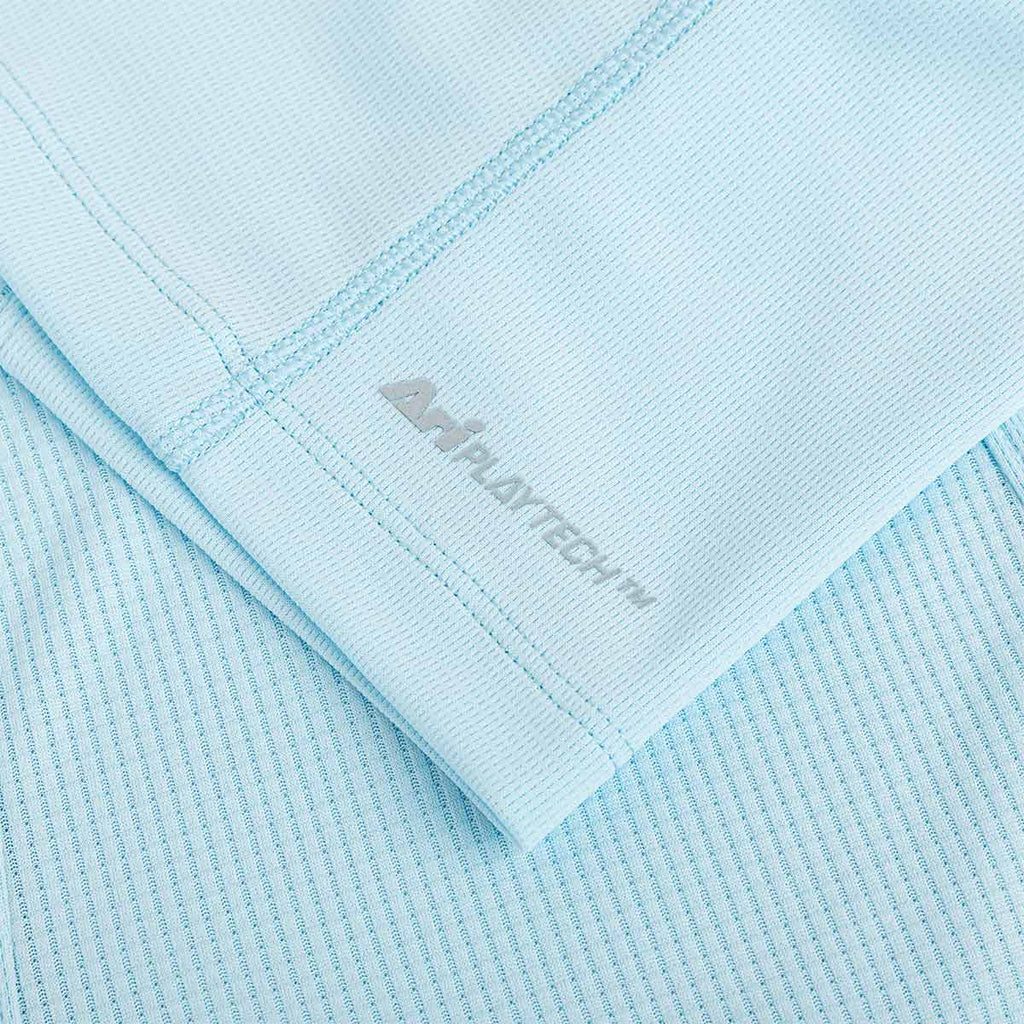 ARI GIRL ADEPT GOLF POLO - BLUE/BLUE/SILVER