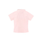 ARI GIRL ADEPT GOLF POLO - PINK/PINK/SILVER