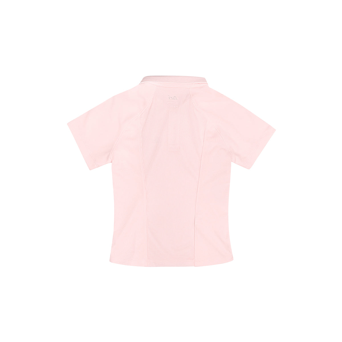 ARI GIRL ADEPT GOLF POLO - PINK/PINK/SILVER