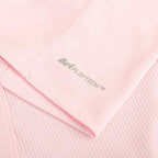 ARI GIRL ADEPT GOLF POLO - PINK/PINK/SILVER