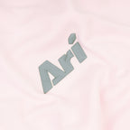 ARI GIRL ADEPT GOLF POLO - PINK/PINK/SILVER