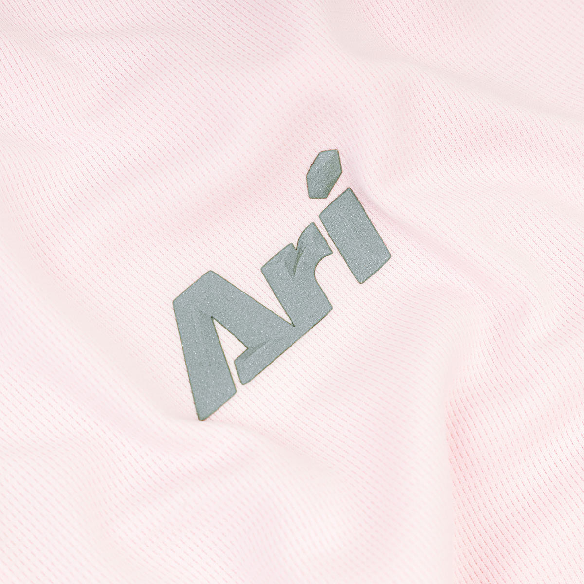 ARI GIRL ADEPT GOLF POLO - PINK/PINK/SILVER