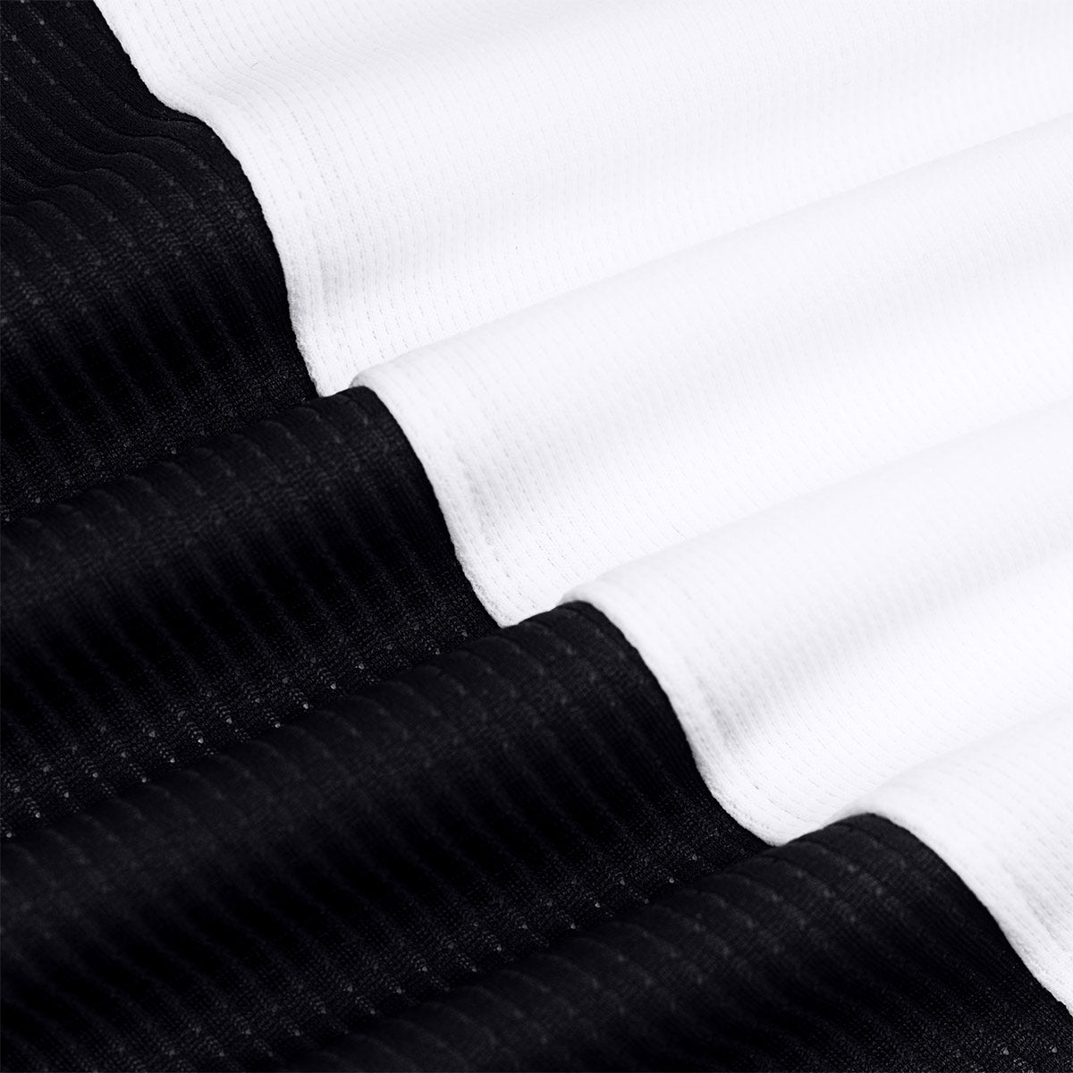 ARI GIRL ADEPT GOLF POLO - WHITE/BLACK/SILVER
