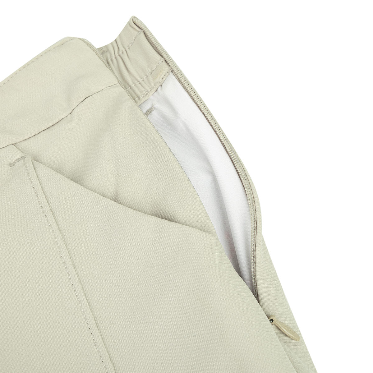 ARI GIRL ADEPT GOLF SKORTS - BEIGE/BEIGE/WHITE