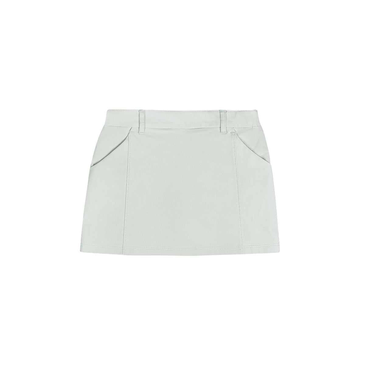 ARI GIRL ADEPT GOLF SKORTS - GREY/GREY/WHITE
