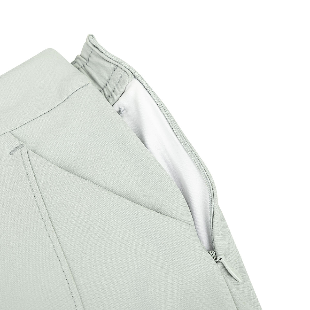 ARI GIRL ADEPT GOLF SKORTS - GREY/GREY/WHITE