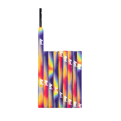 ARI HEATMARK SHOELACE - PURPLE/RED/YELLOW