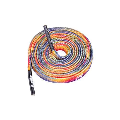 ARI HEATMARK SHOELACE - PURPLE/RED/YELLOW