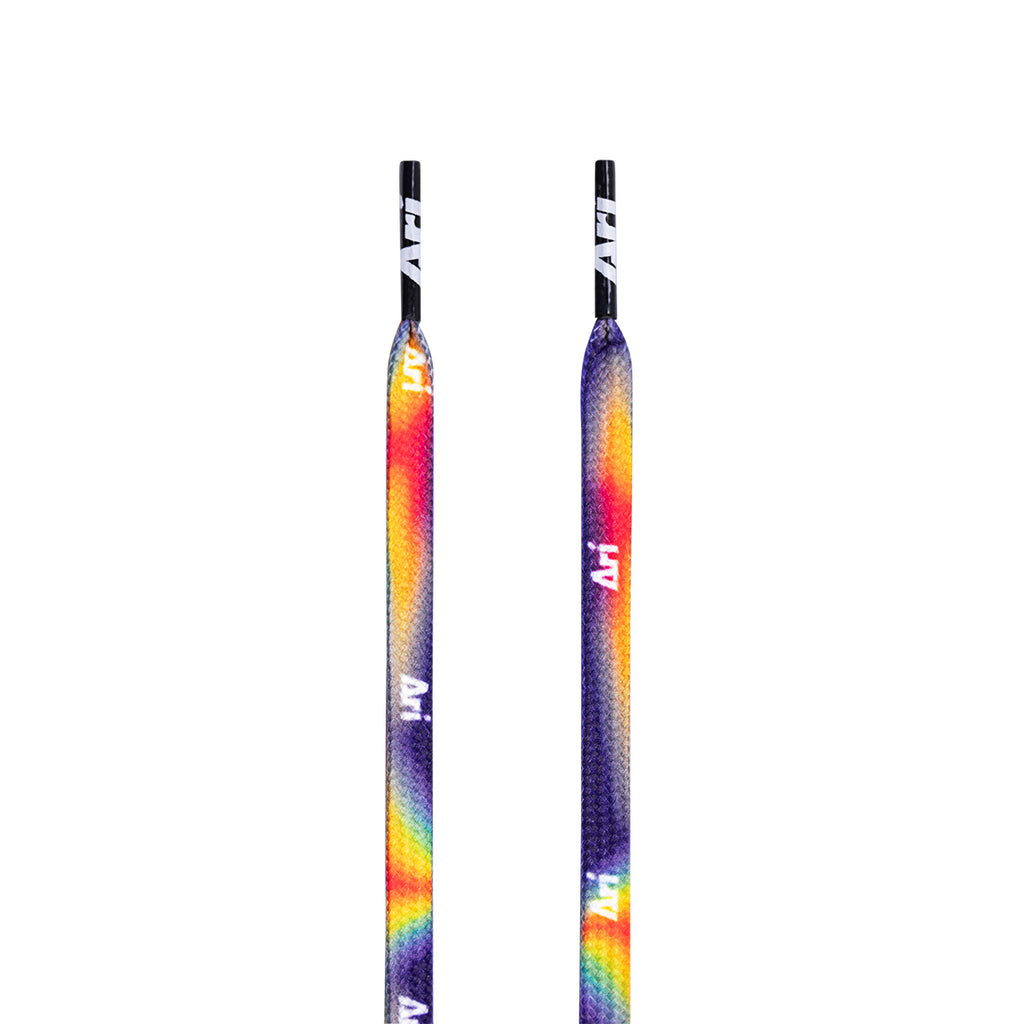 ARI HEATMARK SHOELACE - PURPLE/RED/YELLOW