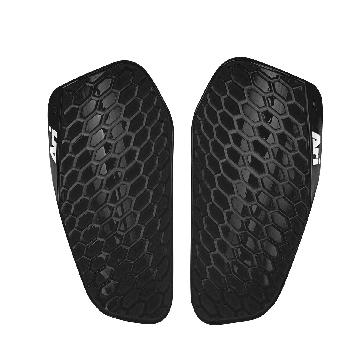 ARI HEXAGON SHIN GUARD - BLACK/BLACK/WHITE