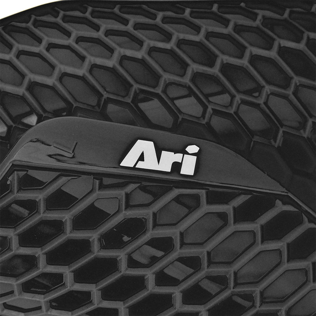 ARI HEXAGON SHIN GUARD - BLACK/BLACK/WHITE