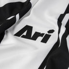 ARI KIDS ADEPT DYNAMIC STRIPES TEAM JERSEY - BLACK/WHITE/BLACK